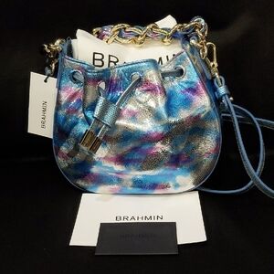 BRAHMIN Eliana Crossbody Multi Durango